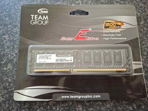 Team 4gb ddr3 - 4gb, 1600