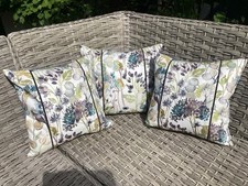 Set Of 3 Voyage Madison Morning Chorus Cushion Covers
