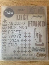 SIZZIX THINLETS DIE SET 662689 MIXED MEDIA #6 (C0310)