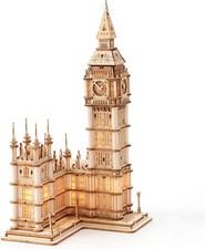 3D Wooden Puzzles Big Ben