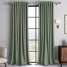 Linen Style Blackout Curtains