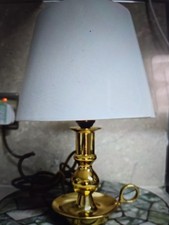 Brass Table Lamp Base Vintage