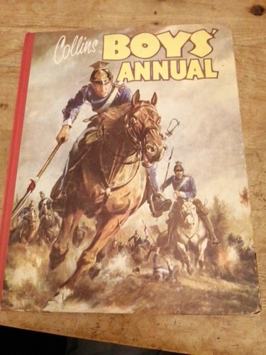 Collins boys annual hardback - boys,