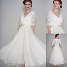 Tea length wedding dresses - tea,