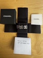 Chanel CC Silver and Diamanté