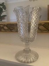 Vintage Pressed Glass Celery