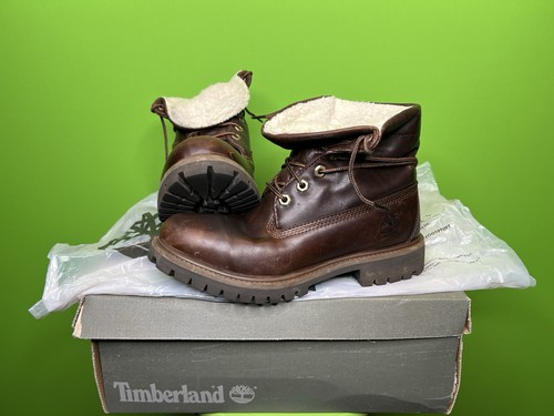 Dark brown timberland - brown,