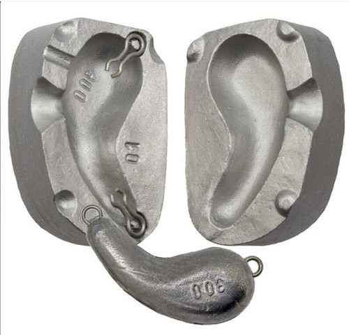 Trolling weight mold - mold, 300g