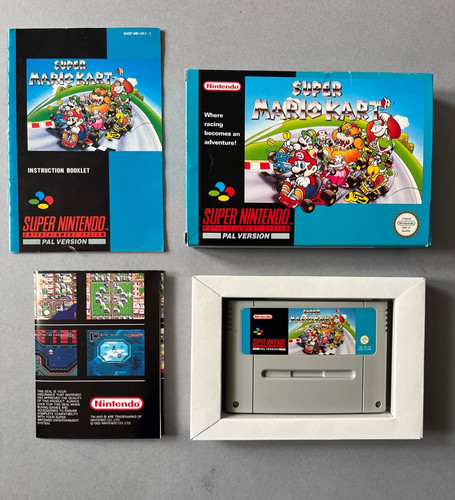 Super mario kart snes pal - super,