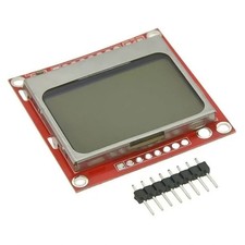 Easily Integratable 84x48 LCD Screen Perfect for Various Microcontroller Uses