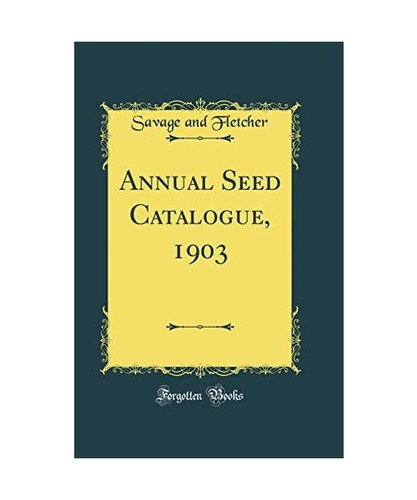 Annual seed catalogue 1903 - annual,