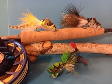 Custom Deer Hair Poppers-Fly Tying-Bass-Pike-Premium Material and Gama Hooks.