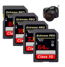 Full Size Extreme Pro SD Memory Card 32GB 64GB 128GB 256GB 512 GB SDXC Class 10