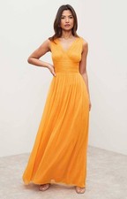 Lipsy Womens Orange Maxi Dress