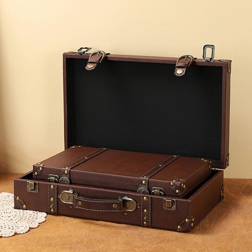 Leather trunk keepsakes - trunk,