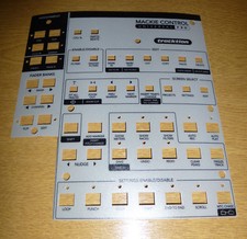 Tracktion Mackie Control Universal MCU Pro lexan overlay