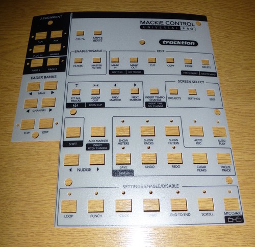 Tracktion mackie control - tracktion,