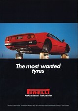 Ferrari Pirelli Vintage Ad
