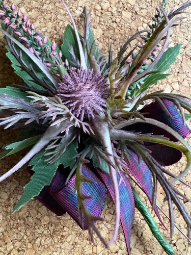 Scottish spiky pink thistle - scottish,