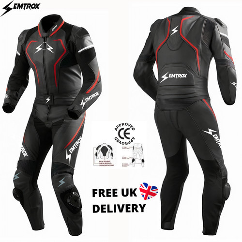 Mens black leather motorbike - mens,