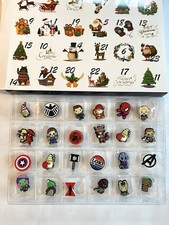 Marvel MCU Groot Deadpool Croc Charm Shoe Charm Jibbit Christmas Advent Calendar