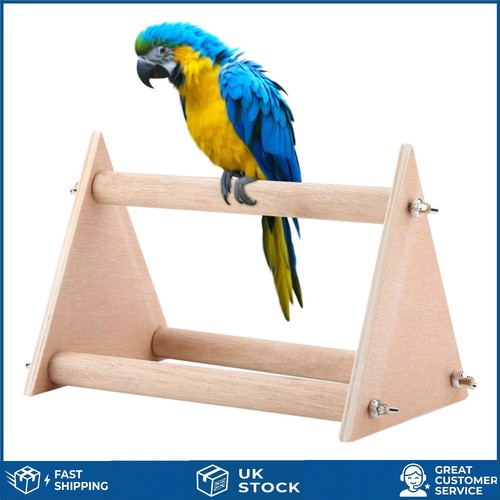 Portable wooden parrot - portable,