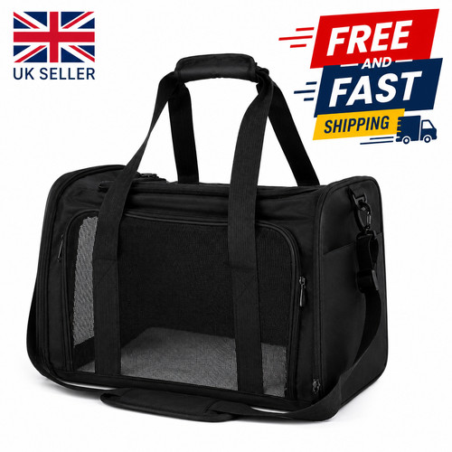 Large pet carrier bag portable - large,