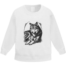 'Vintage Wolf Portrait' Kid's