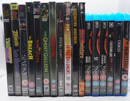 Horror film collection - film,