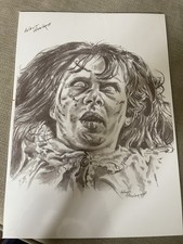 The Exorcist Signed Art Print Walt Howarth With COA
