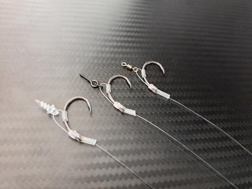 Pre tied rigs carp - tied, d