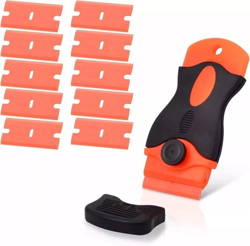 100 pcs plastic scraper razor - 100,
