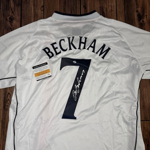 David beckham signed jersey - david,