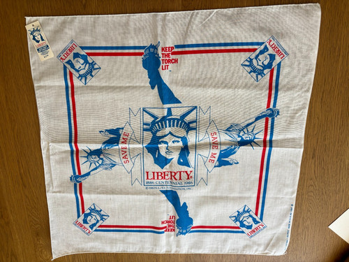 Vintage souvenir scarves - vintage,