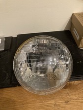 Lucas Sealed Beam Headlamp  7 Inch with Pilot Light Opening - TESTED