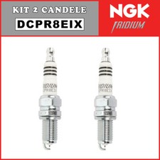 Kit 2 Spark Plugs [NGK] DCPR8EIX Iridium for BMW F 800 R (2015-2016-2017-2018)