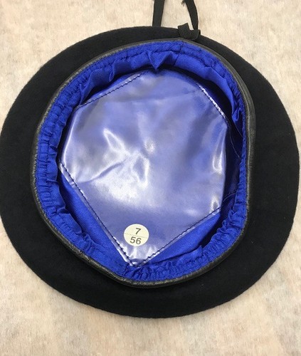 Navy blue beret small - beret, crown