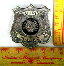 Indian factory badge pin