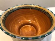 Limaica Terracotta Hand Painted Bowl - Portugal  - Marked underneath (39)