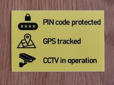 CCTV/GPS/PIN code security