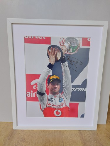 Jenson button signed large - button,