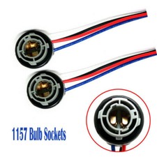 2x BAY15D 1157 Bulb Holder Car