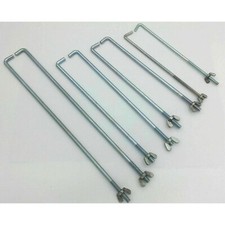 All Size Bright Zinc J-Bolt