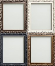 Ornate wooden picture photo - picture,