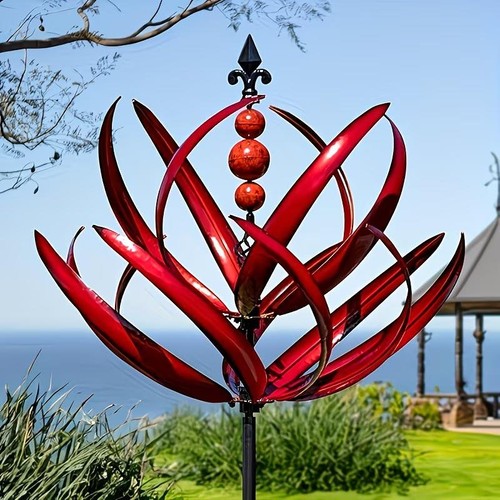 Metal wind spinner garden - metal,