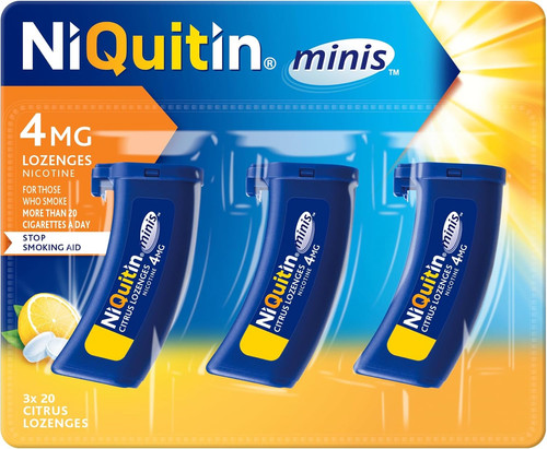 10x60 niquitin minis 4mg - niquitin,