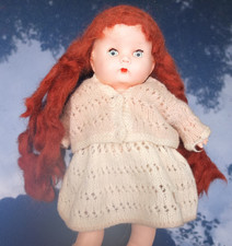 BND London Vintage Hard Plastic Doll Early 1950s Articulated, Sleeping eyes 