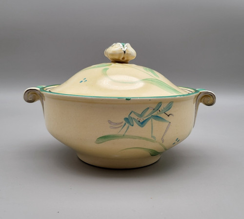 Small lidded serving dish - serving,