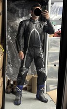 Dainese T-Age 2-Piece Size 48EU/38UK Black/Silver   Used- great condition