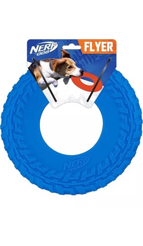 Nerf dog flyer frisbee toy - nerf,